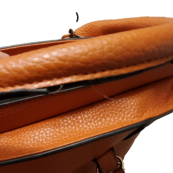 Brown Handbag with Shoulder Strap - Picture 5 of 10